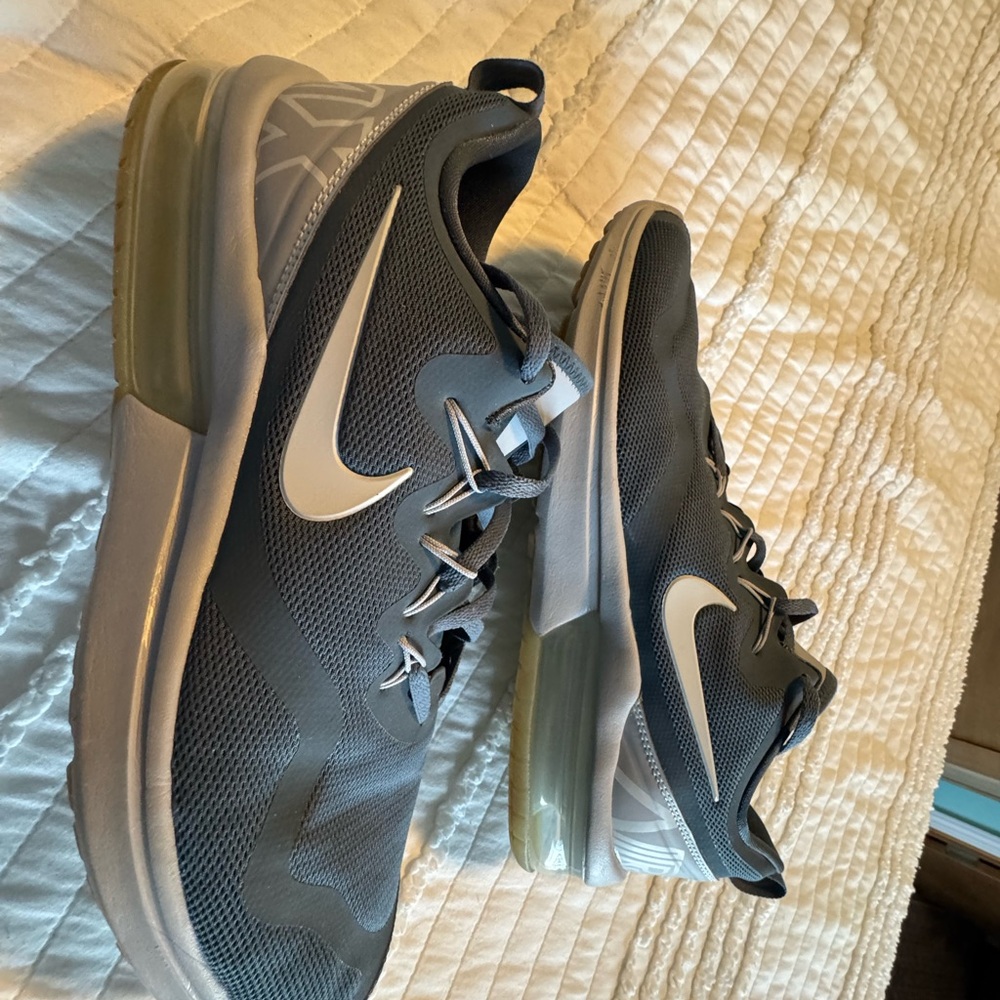 Nike Dark Gray and White Running Shoes